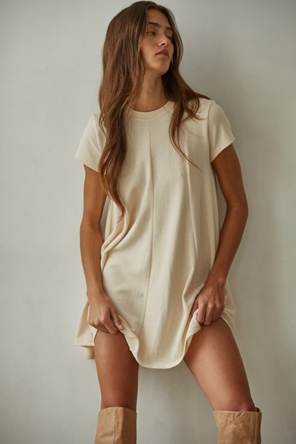 Dark Gray Eden Tunic Dress Top