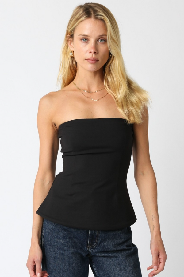 Antique White Rayah Tube Top Tube Top