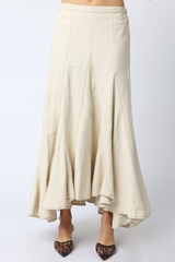 Light Gray Melrose Maxi Skirt Maxi Skirt