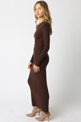 Lavender Kerri Knit Maxi Dress Maxi Dress