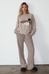 Light Gray Mallard Muse Sweater Sweater