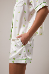 Gray Pour Decisions Pajama Shorts Pajama Shorts