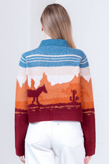 Lavender Dust & Dreams Western Cardigan Cardigan