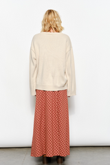 Beige Shawnee Fish Sweater Sweater