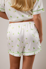 Gray Pour Decisions Pajama Shorts Pajama Shorts