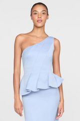Lavender Zenobia | Duchess Satin Gown Formal Dress