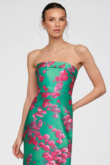 Lavender Cleo | Strapless Column Gown Formal Dress