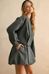 Tan Georgette Jacket Jacket