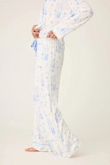 Antique White Parisian Dreams Pant Pajama Pants