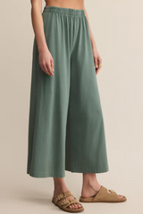 Gray Scout Jersey Flare Pant Pant