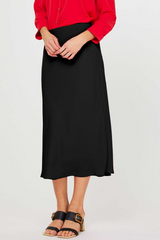 Cane Bias Midi Skirt