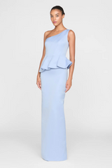 Lavender Zenobia | Duchess Satin Gown Formal Dress