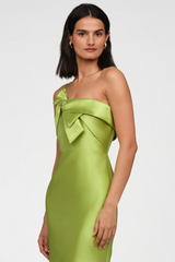 Lavender Aliana | Strapless Mikado Dress Formal Gown