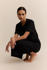 Black On The Go Tee T Shirt