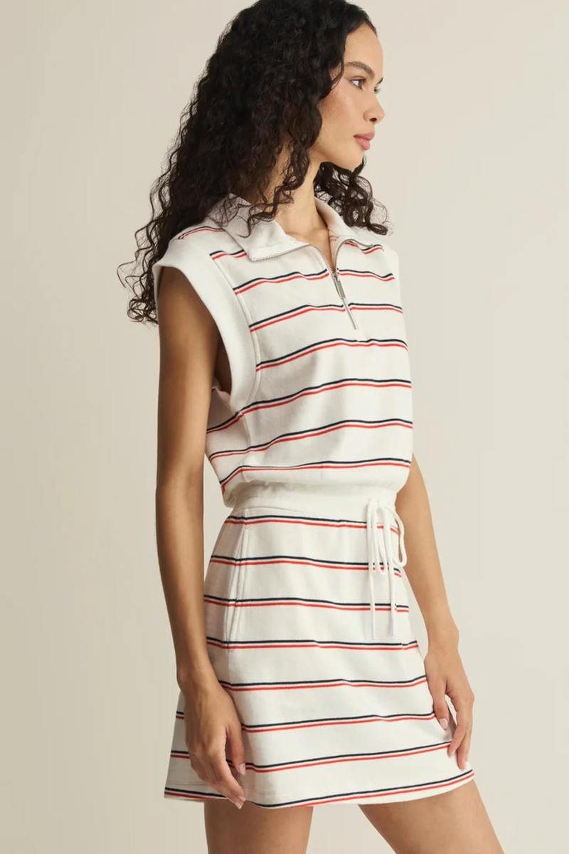 country club cocktail dress Striped LinedA-Line designed with a playful MillyBridal Black Sequin Split Size:Age 5