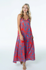 White Smoke Camille Slip Dress Maxi Dress