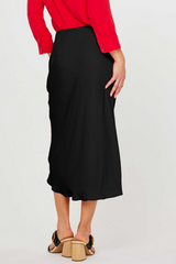 Cane Bias Midi Skirt