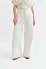Lavender Madison Mid Rise Wide Leg | Milkshake Jeans