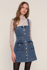 Dark Slate Gray Willem Dress Mini Dress
