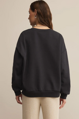 Gray Oversized Espresso Martini Sweatshirt Sweatshirt