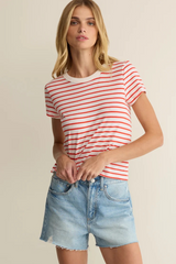 Light Gray Junie Striped Tee Tee