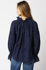 Lavender Loveland Laced Shirt Shirt