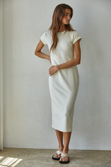 Dark Gray Miley Bodycon Midi Dress Midi Dress