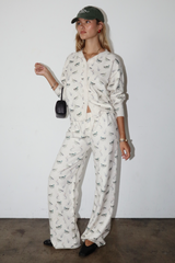 Light Gray Lakeside Duck Cardigan Cardigan