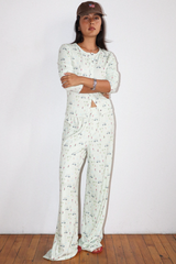 Lavender Sunday Golf Pointelle Lounge Pants Pant