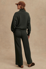 Rosy Brown The Wide Leg Pant 30 Pant