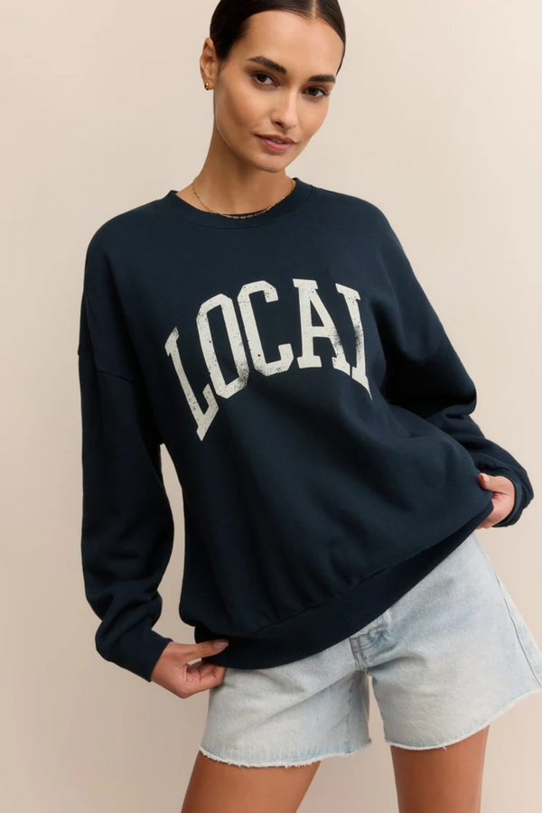 Black Local Sunday Sweatshirt Sweatshirt