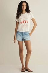 Light Gray Del Sol Tourist Tee Graphic Tee