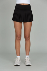 Dark Gray Hit The Court Mini Skirt Mini Skirt