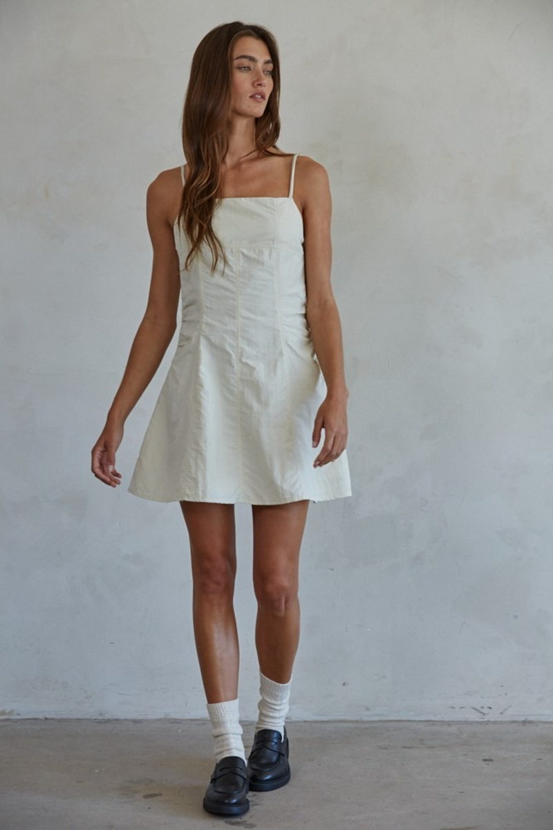 Dark Gray Corinne Mini Dress Mini Dress