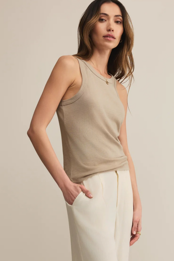 Gray Select Airy Tank Tank Top