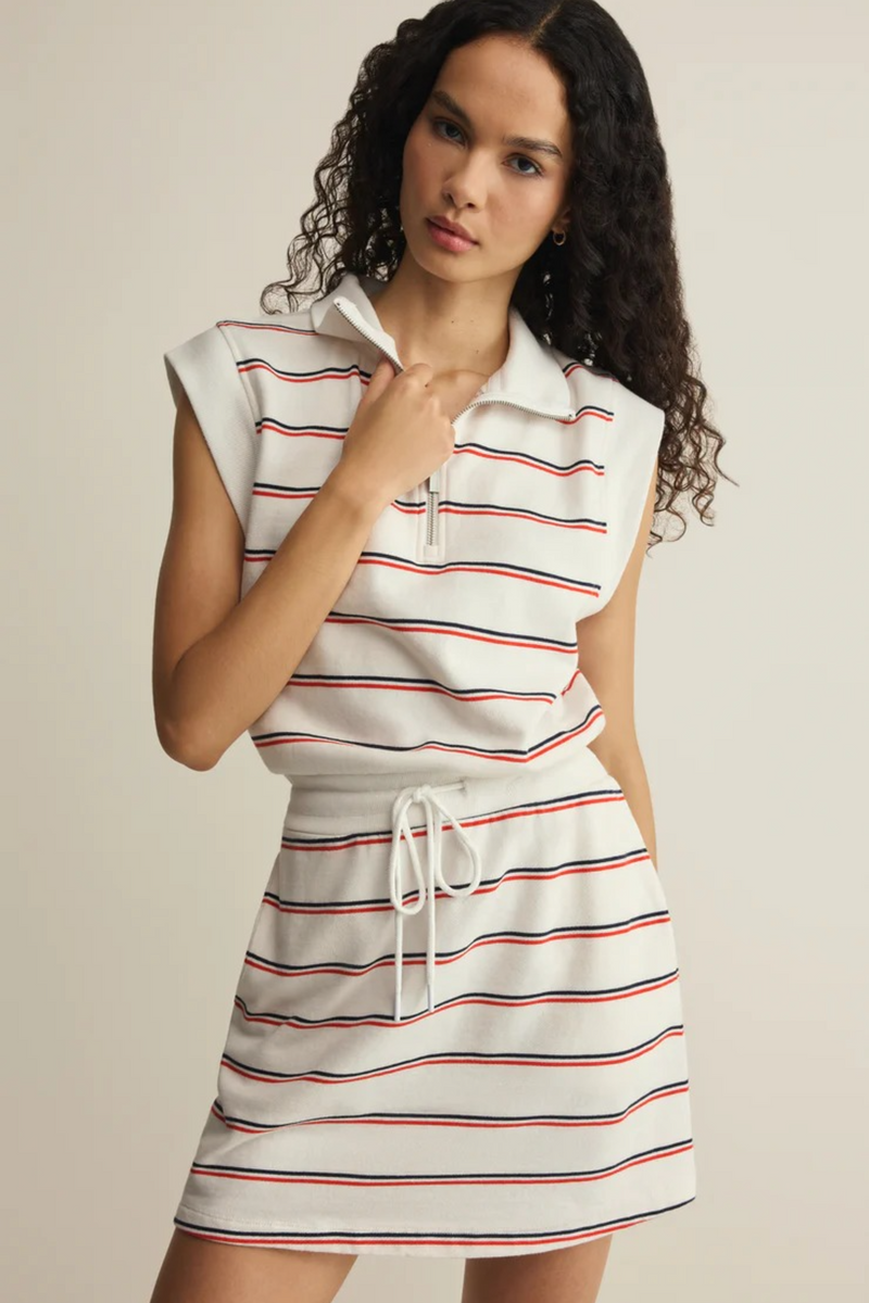 country club cocktail dress Striped Shirt Size:S Adjustable straps prestige reshoot XS Harley Quinn Date