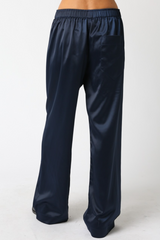 Lavender Cleveland Satin Pants Pant