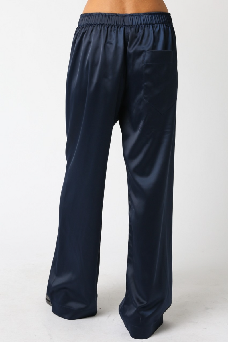Lavender Cleveland Satin Pants Pant