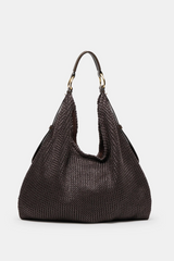 Lavender Miriel Tote | Chocolate Brown Tote