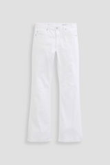 Lavender Angel Low-Rise Boot | Gallery White Jeans