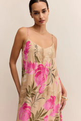 Wheat Benson Ula Tropical Midi Dress Midi Dress