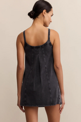 Dark Slate Gray Jet Set Mini Dress Mini Dress