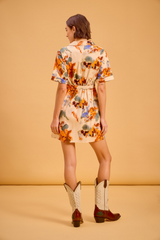 Tilly Dress in Strata Terra