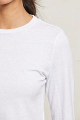 Lavender Jamie Long Sleeve Crew Shirt