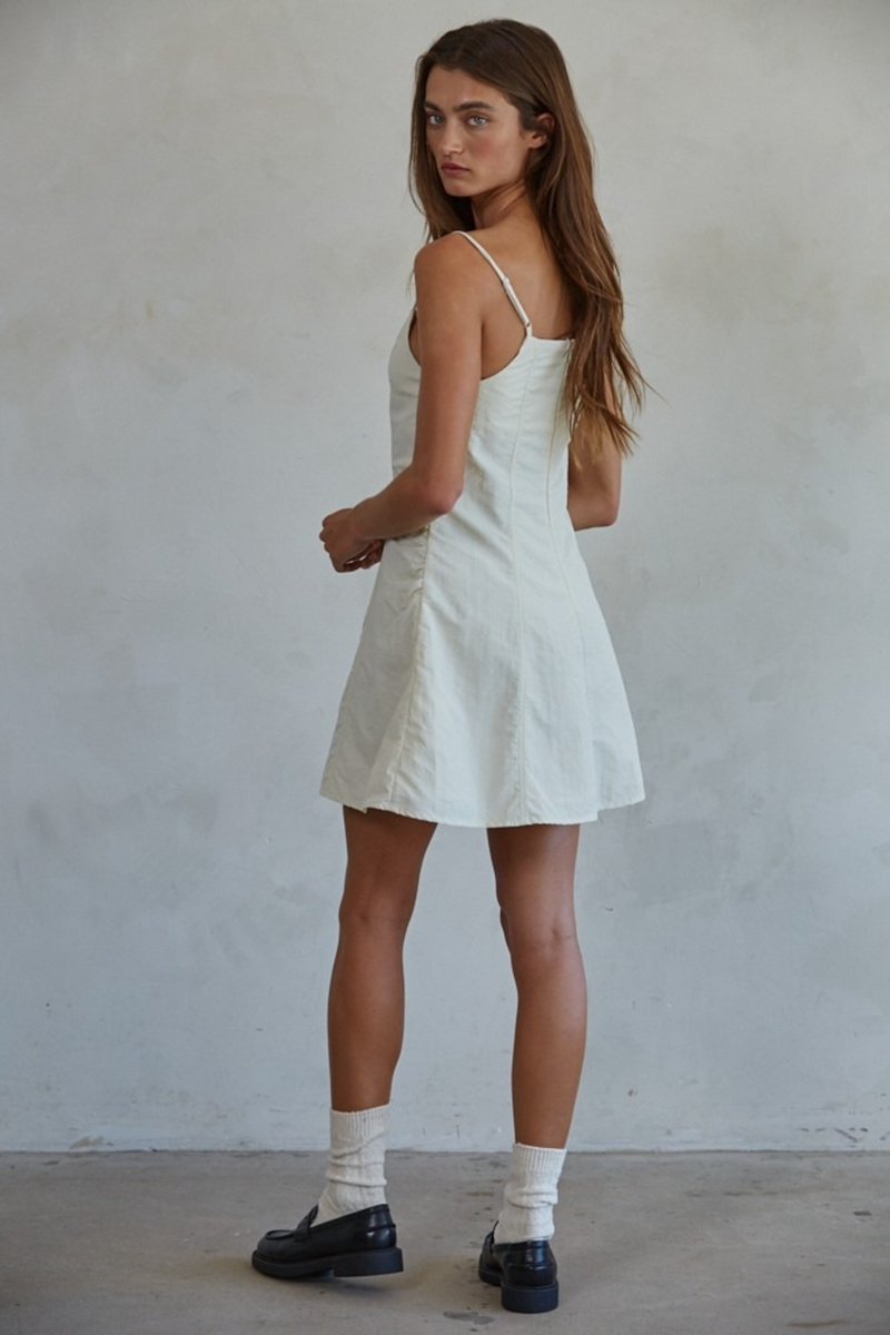 Dark Gray Corinne Mini Dress Mini Dress