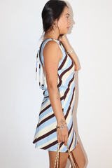 Lavender The Diagonal Dream Mini Dress Mini Dress