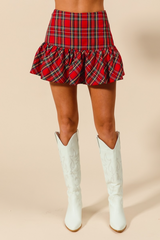 Wheat Merry Mini Balloon Skirt Mini Skirt