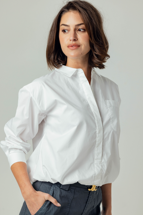 Gray Amalie Shirt Shirt