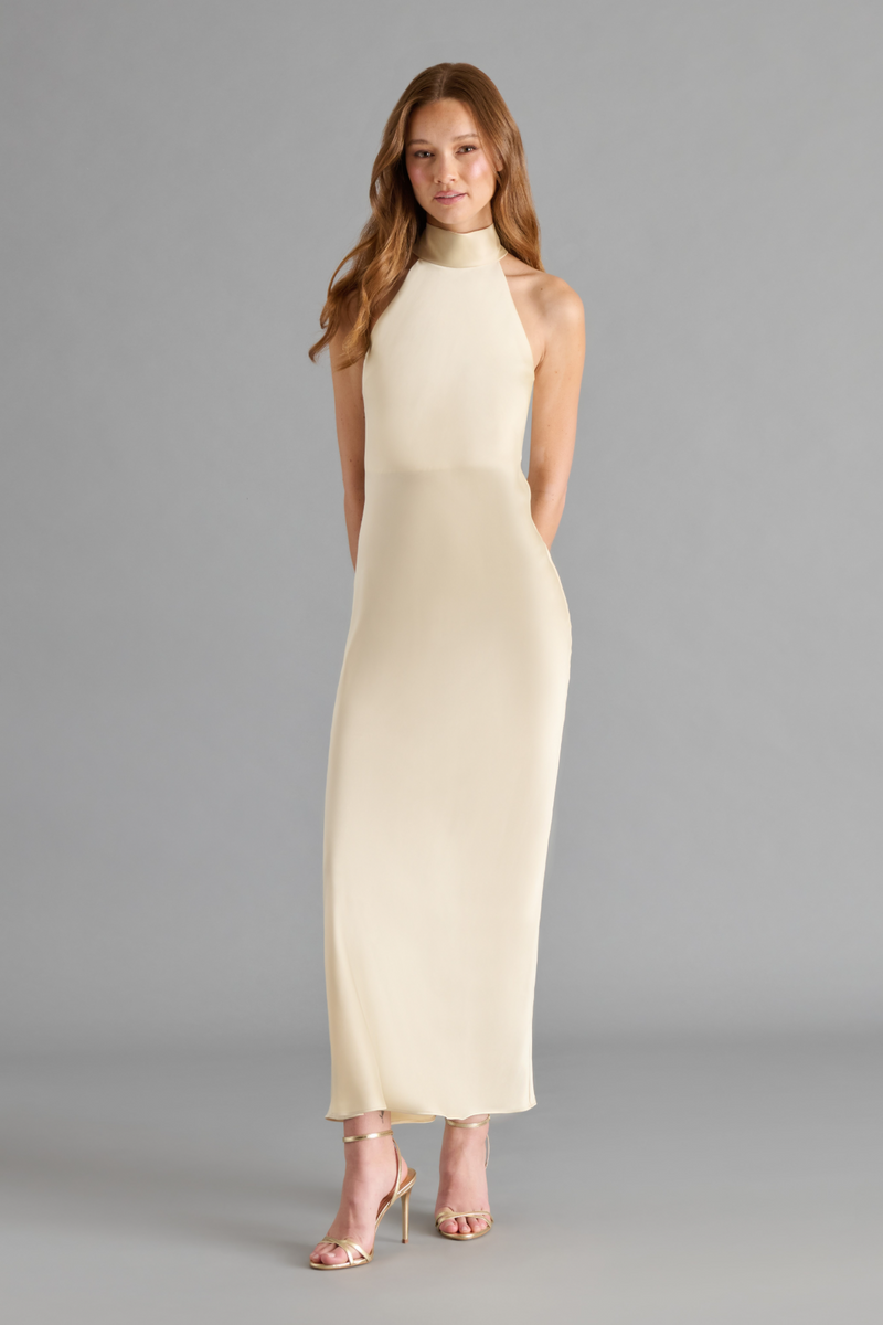 Dark Gray Lara Dress Maxi Dress