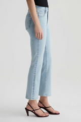 Light Gray Farrah Boot Crop | 24 Years Intention Jeans